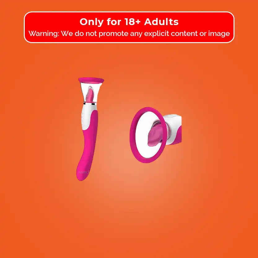Images are for illustrative purposes only - Read Full Disclaimer Multi Mode Powerful Tongue Suck & Thrust Nipple Sucker