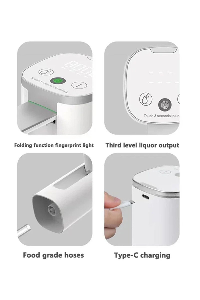 เครื่องจ่ายแอลกอฮอล์อัจฉริยะ / Smart Alcohol Dispenser