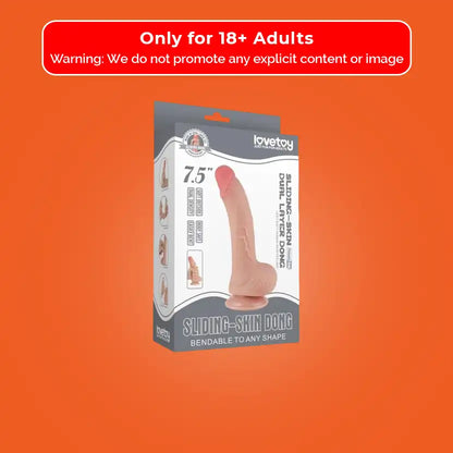 9.5Inch Sliding Skin Dual Layer Dong