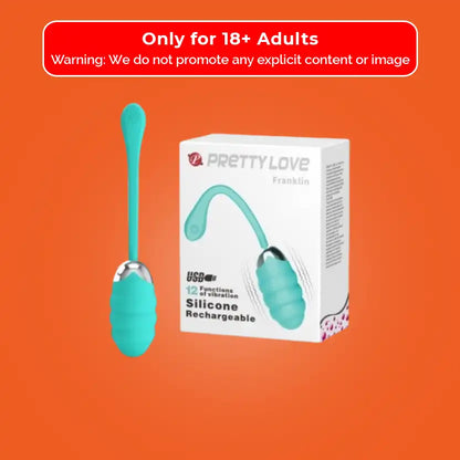 Bullet Capsule Vibrator Pretty Love 12 Mode Vibration