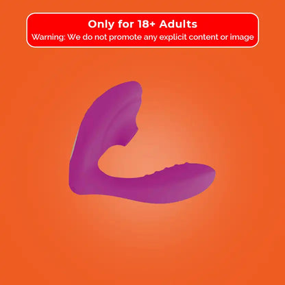Clitoral Stimulator with Pressure Waves and G-Spot Penetrator with 10 Vibration