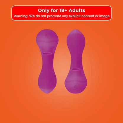 Clitoral Stimulator with Pressure Waves and G-Spot Penetrator with 10 Vibration