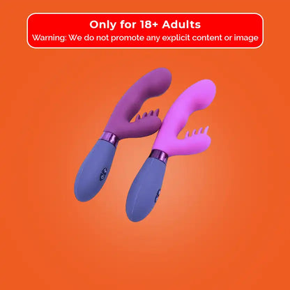 Dual Motor Rabbit Vibrator for G-Spot & Clitoral Stimulation
