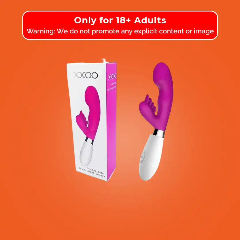 Dual Motor Rabbit Vibrator for G-Spot & Clitoral Stimulation