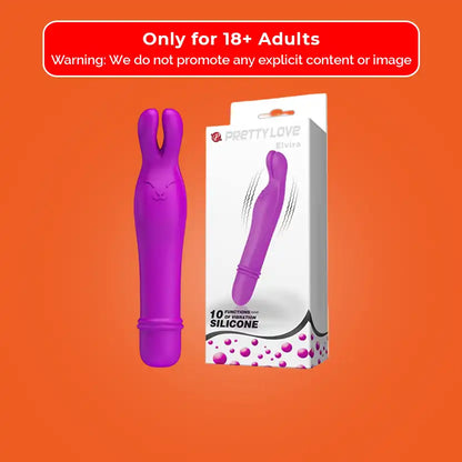 Elvira Female Stimulator in Rabbit Shape Pretty Love