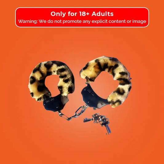 Fetish Fantasy Furry Cuffs in Leopard