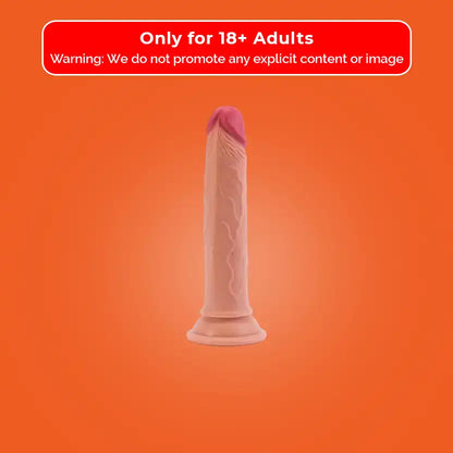 Love Toys Realistic Double Texture Silicone Dildo
