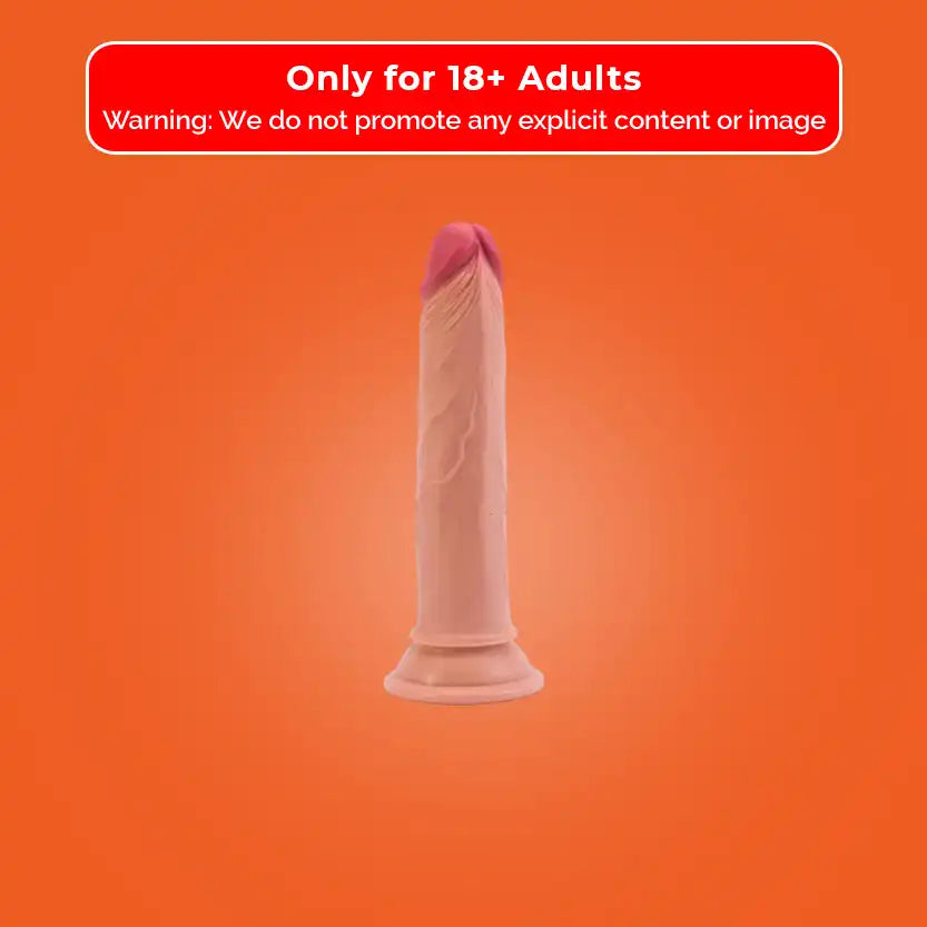 Love Toys Realistic Double Texture Silicone Dildo