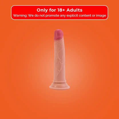 Love Toys Realistic Double Texture Silicone Dildo