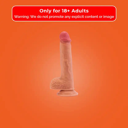 Lovetoy Dildo Nature Liquid Silicone 8inch