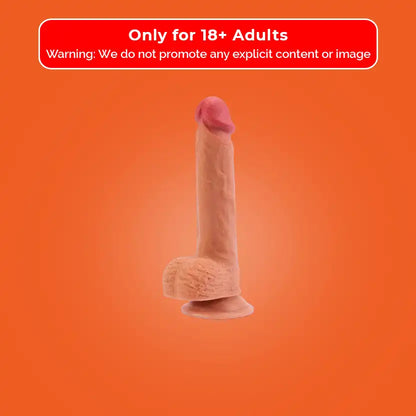 Lovetoy Dildo Nature Liquid Silicone 8inch