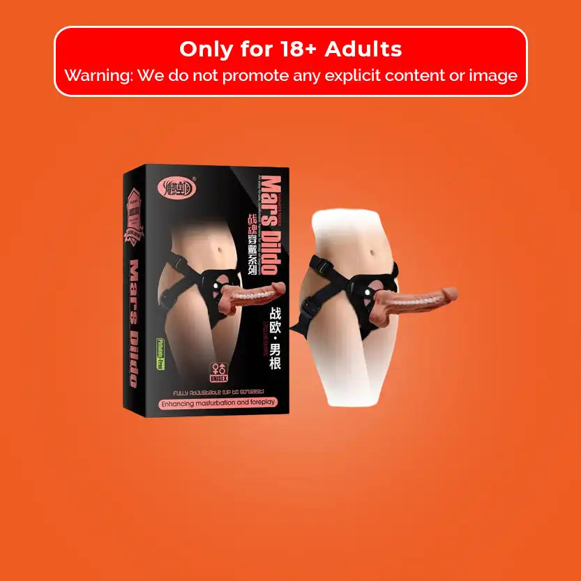 Original Mars Dildo Solid Strap On