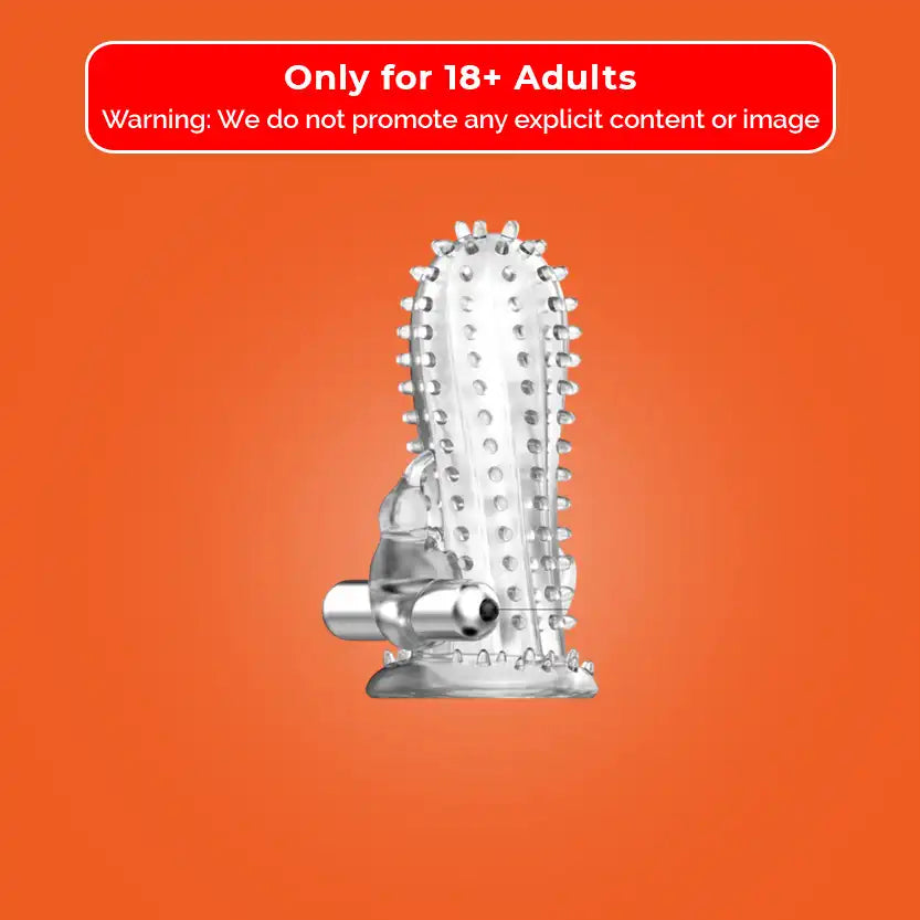 Penis Sleeve With Vibration and Clitoris Stimulator