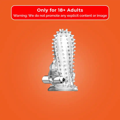 Penis Sleeve With Vibration and Clitoris Stimulator
