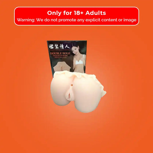 Silicone mannequin with 2 holes
