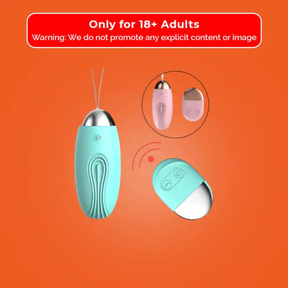 Remote Control Egg Vibrator 10 Speed Wireless Bullet Toy for Women