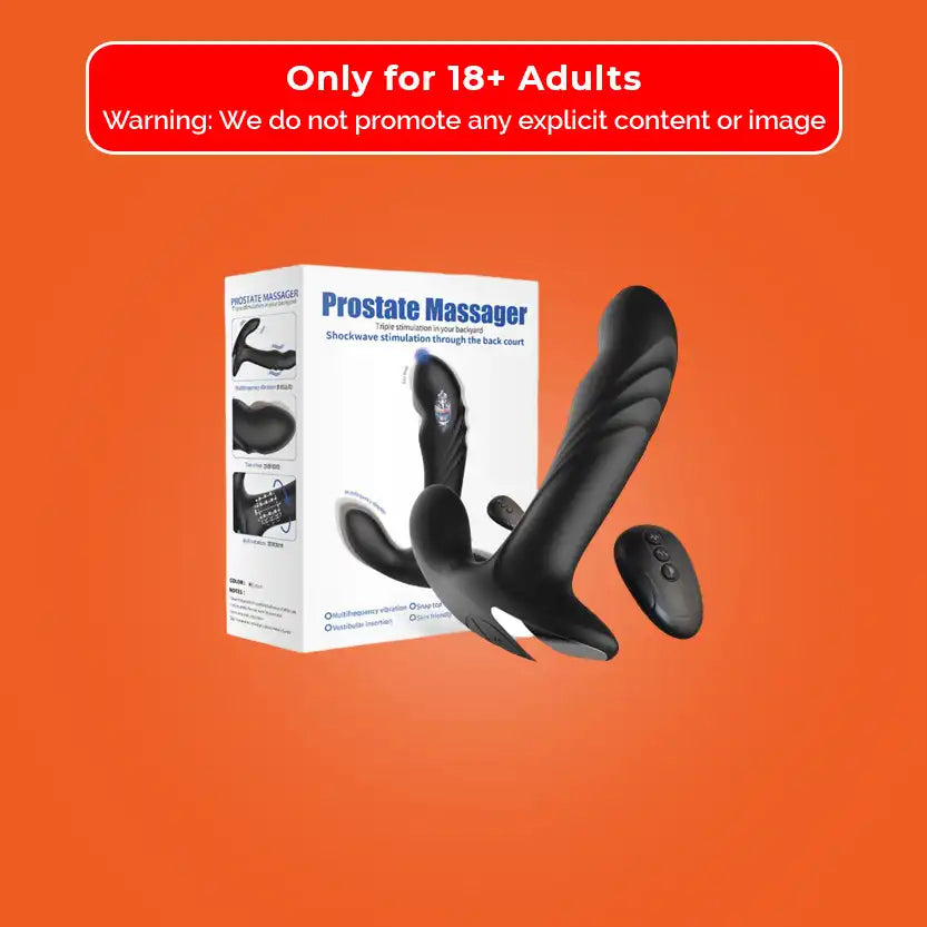 Remote Control Prostate Massager 7 Mode Vibrator