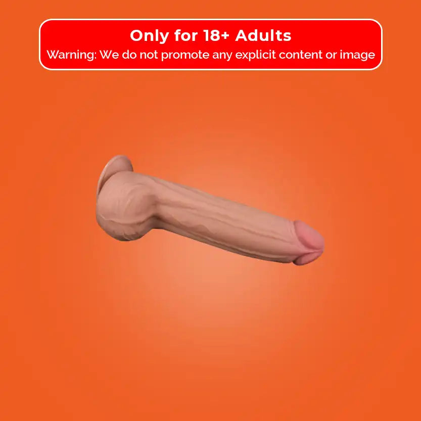 Silicone Realistic Dildo Pinchable Suction Cup