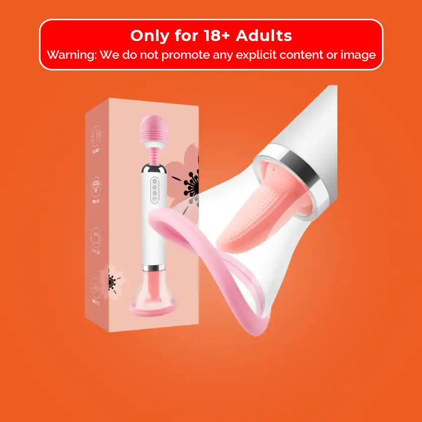 Tongue Joy Vibrator Original AV Licking Heating Massager
