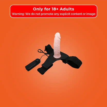 Ultra Passionate Harness Strap-on with Multi Function Vibrator
