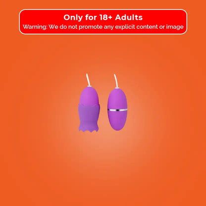 Wired Remote Control Bullet Vibrators Clitoris Tongue Licking Vibrator for Tickler Stimulator