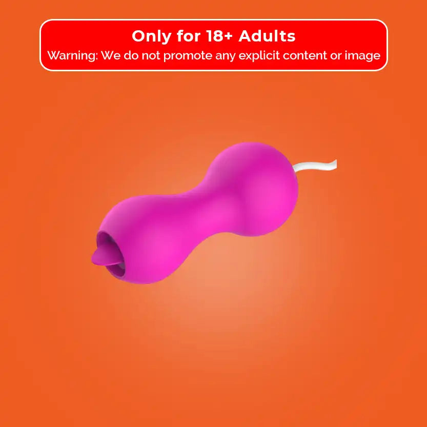 Women Clitoris Vibrating Bullet Sex Toys Remote Control Licking Tongue