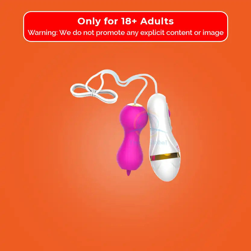 Women Clitoris Vibrating Bullet Sex Toys Remote Control Licking Tongue